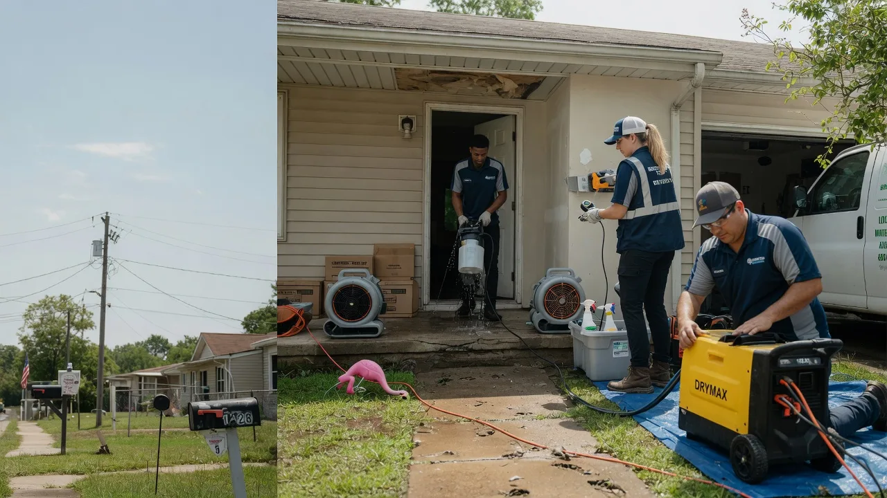 Storm Damage Water Removal in Bridgeport, TX near me
